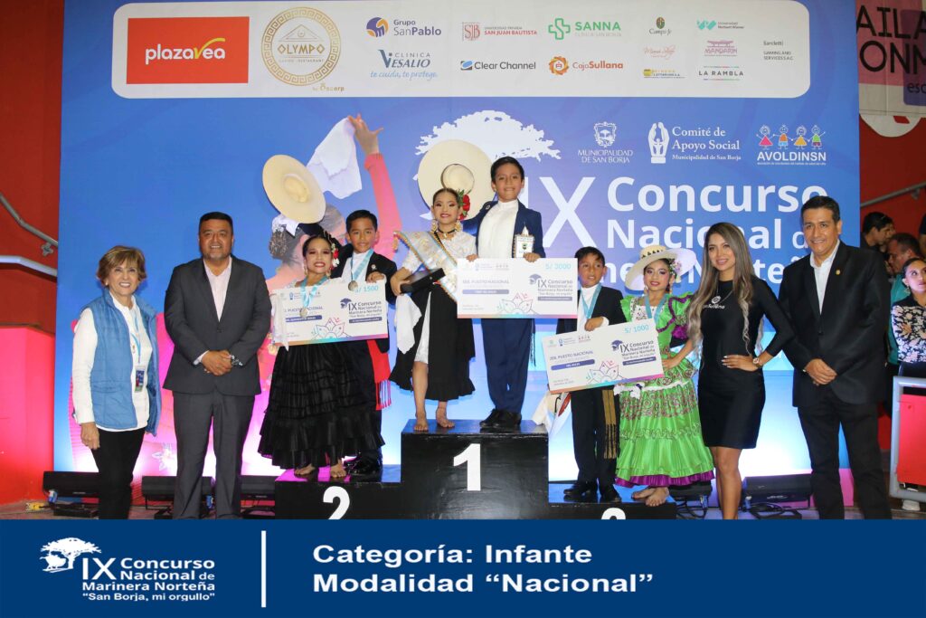 Luana y Dominick: campeones en categoría Infante – Nacional