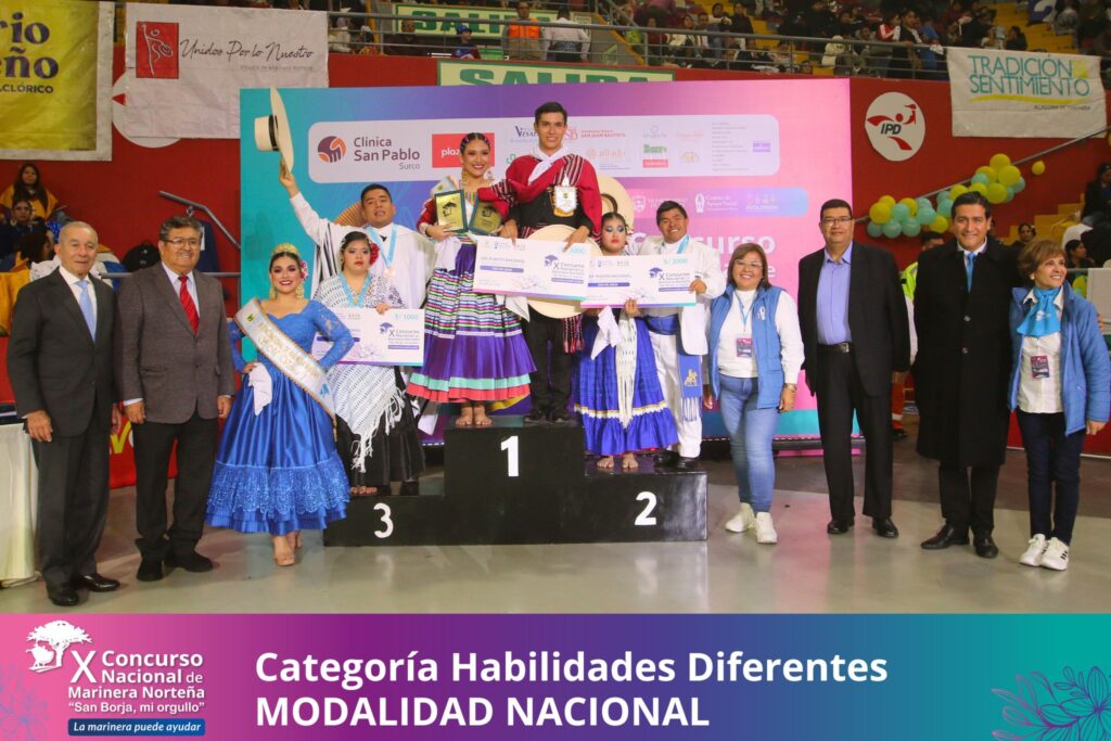 María José y Nicolás, ganadores de la Categoría Habilidades Diferentes